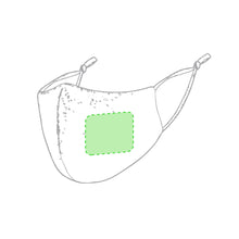 Cargar imagen en el visor de la galería, Mascarilla Higiénica Reutilizable Ajustable - Color Azul