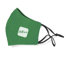 Cargar imagen en el visor de la galería, Mascarilla Higiénica Reutilizable Ajustable - Color Verde