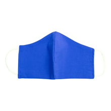 Cargar imagen en el visor de la galería, Mascarilla Higiénica Reutilizable Niños - Color Azul (PERSONALIZABLE)