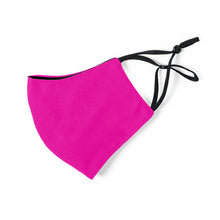 Cargar imagen en el visor de la galería, Mascarilla Higiénica Reutilizable Ajustable - Color Fucsia