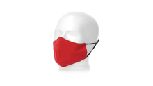 Cargar imagen en el visor de la galería, Mascarilla Higiénica Reutilizable Ajustable - Color Rojo