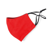 Cargar imagen en el visor de la galería, Mascarilla Higiénica Reutilizable Ajustable - Color Rojo