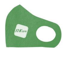 Cargar imagen en el visor de la galería, Mascarilla Higiénica Reutilizable- Elástica, Color Verde (PERSONALIZABLE)