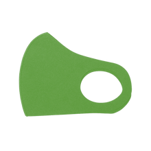 Cargar imagen en el visor de la galería, Mascarilla Higiénica Reutilizable- Elástica, Color Verde (PERSONALIZABLE)