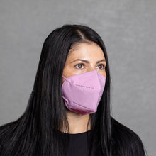 Cargar imagen en el visor de la galería, Mascarilla EPI - FFP2 Protección Personal, NR 95%, 5 capas. (Envase individual) Color Rosa