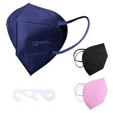 Cargar imagen en el visor de la galería, Mascarilla EPI - FFP2 Protección Personal, NR 95%, 5 capas. (Envase individual) Color Azul