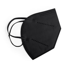 Cargar imagen en el visor de la galería, Mascarilla EPI - FFP2 Protección Personal, NR 95%, 5 capas. (Envase individual) Color Negro