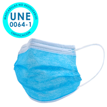 Cargar imagen en el visor de la galería, Mascarilla Higiénica de Protección Desechable (Certificado) (50 Unidades - 0,22€/ud)