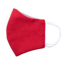 Cargar imagen en el visor de la galería, Mascarilla Higiénica Reutilizable - Color Rojo (PERSONALIZABLE) (OFERTA)
