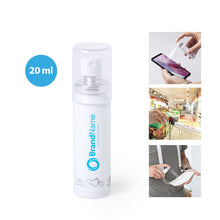 Cargar imagen en el visor de la galería, Spray Higienizante- Frabicado en Aluminio, Color Blanco (PERSONALIZABLE)
