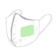 Cargar imagen en el visor de la galería, Mascarilla Higiénica Reutilizable - Medida ideal Mujer y Adolescentes (PERSONALIZABLE)
