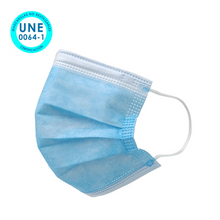 Cargar imagen en el visor de la galería, Mascarilla Higiénica con Equivalencia a Mascarilla Quirúrgica Tipo IIR Desechable - (Certificada) (30 Unidades - 0,23€/ud) + 2 Mascarillas FFP2 BLANCAS (OFERTA)
