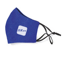 Cargar imagen en el visor de la galería, Mascarilla Higiénica Reutilizable Ajustable - Color Azul
