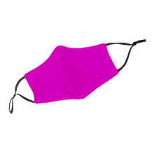 Cargar imagen en el visor de la galería, Mascarilla Higiénica Reutilizable Ajustable - Color Fucsia
