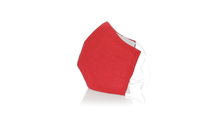 Cargar imagen en el visor de la galería, Mascarilla Higiénica Reutilizable - Color Rojo (PERSONALIZABLE) (OFERTA)
