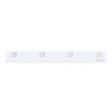 Cargar imagen en el visor de la galería, Colgador Mascarillas- Con tira adhesiva, Color Blanco (PERSONALIZABLE)

