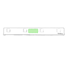 Cargar imagen en el visor de la galería, Colgador Mascarillas- Con tira adhesiva, Color Blanco (PERSONALIZABLE)
