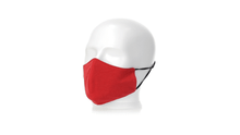 Cargar imagen en el visor de la galería, Mascarilla Higiénica Reutilizable Ajustable - Color Rojo
