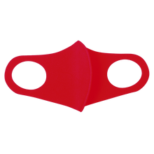 Cargar imagen en el visor de la galería, Mascarilla Higiénica Reutilizable -Elástica, Color Rojo (PERSONALIZABLE)
