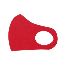 Cargar imagen en el visor de la galería, Mascarilla Higiénica Reutilizable -Elástica, Color Rojo (PERSONALIZABLE)
