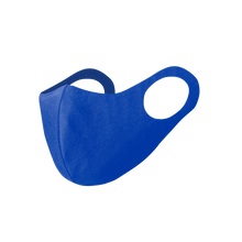 Cargar imagen en el visor de la galería, Mascarilla Higiénica Reutilizable y Elástica Niños - Color AZUL/ROJO (PERSONALIZABLE)
