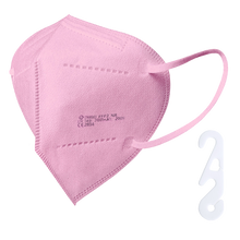 Cargar imagen en el visor de la galería, Mascarilla EPI - FFP2 Protección Personal, NR 95%, 5 capas. (Envase individual) Color Rosa
