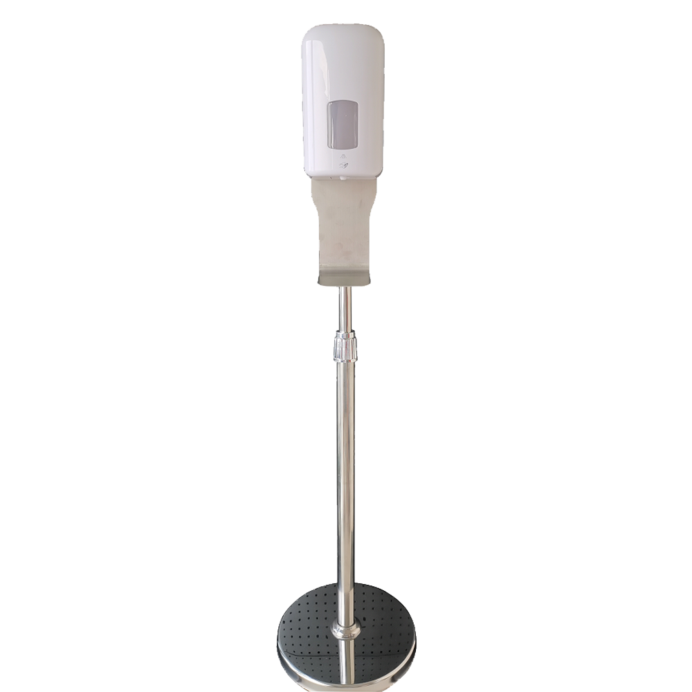 Dispensador de Gel / Líquido Desinfectante Automático (1L) con Peana Incluida